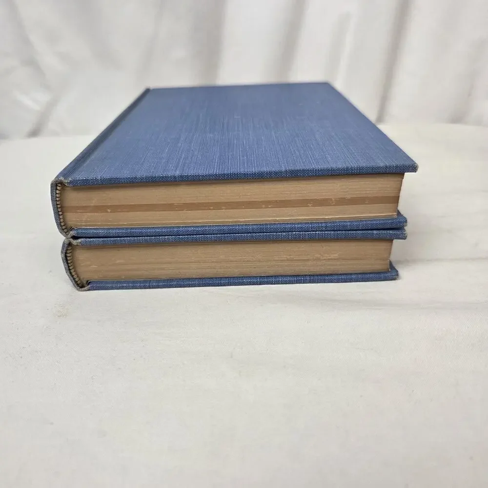 Poems of Thomas Moore in Two Volumes Blue Gold Hardcover Set Poetical Library